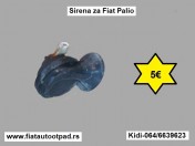 Sirena za Fiat Palio